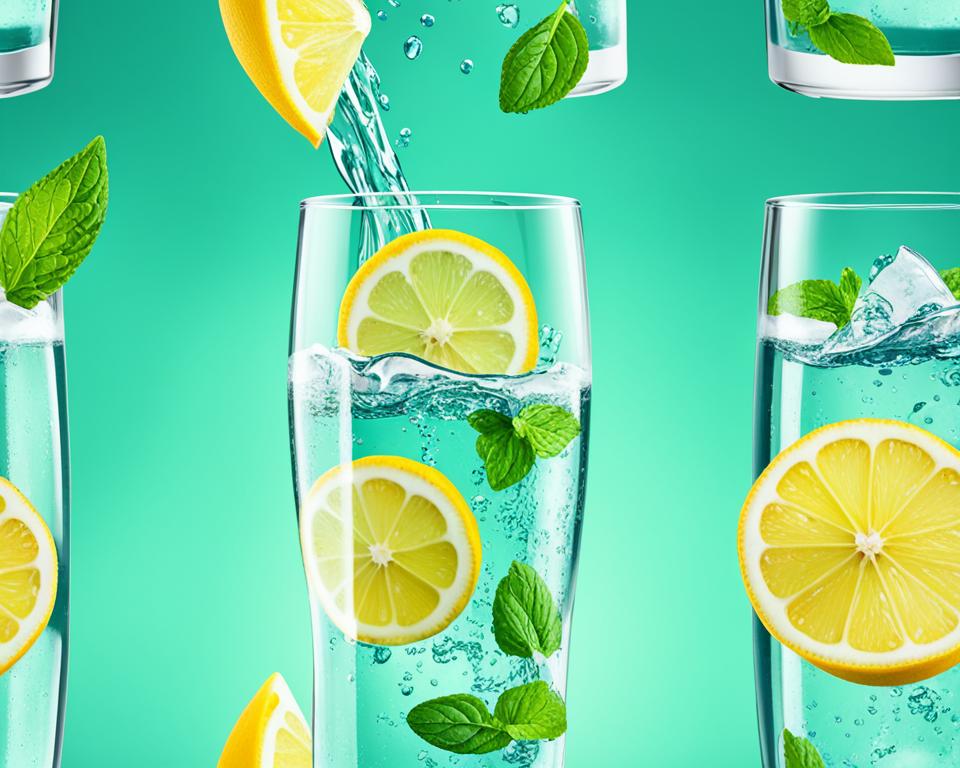 Hydration against bloating